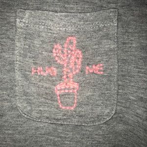American Eagle Embroidered Pocket Tee